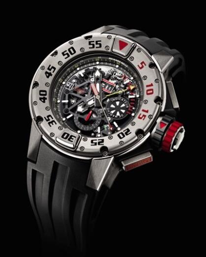 Replica Richard Mille RM 032 Automatic Winding Flyback Chronograph Diver's watch Titanium
